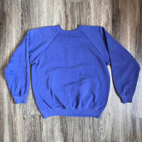 VTG 90S BLUE HARD ROCK CAFE HONOLULU SWEATSHIRT - Picture 6 of 8